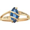 Girl's Glamour Fashion Class Ring
