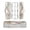 Chicken and Rooster, variant on Plastic Pencil Box Large Capacity Pencil Boxes Clear Boxes with Snap-Tight Lid Stylish Office Supplies Storage Organizer Box Dogs and Doghouses