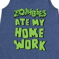 thumbnail image 3 of Instant Message - Zombies Ate My Homework  - Toddler & Youth Girls A-line Dress, 3 of 6
