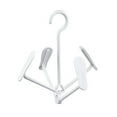 thumbnail image 2 of Oleegame 1PC Folding Shoe Drying Rack A Multi Purpose Shoe Drying Rack Hanging Towel Easy To PP Material Shoe Drying Rack. White, 2 of 7