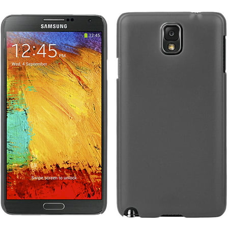 GRAY ULTRA-SLIM PROTEX HARD CASE REAR BACK COVER FOR SAMSUNG GALAXY NOTE 3