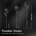 thumbnail image 5 of Remocguys Gothic Black Roses Flower Bouquet Building Set Compatible with Lego Flowers Gift Home Decor for Adults Halloween 585 Pcs, 5 of 9