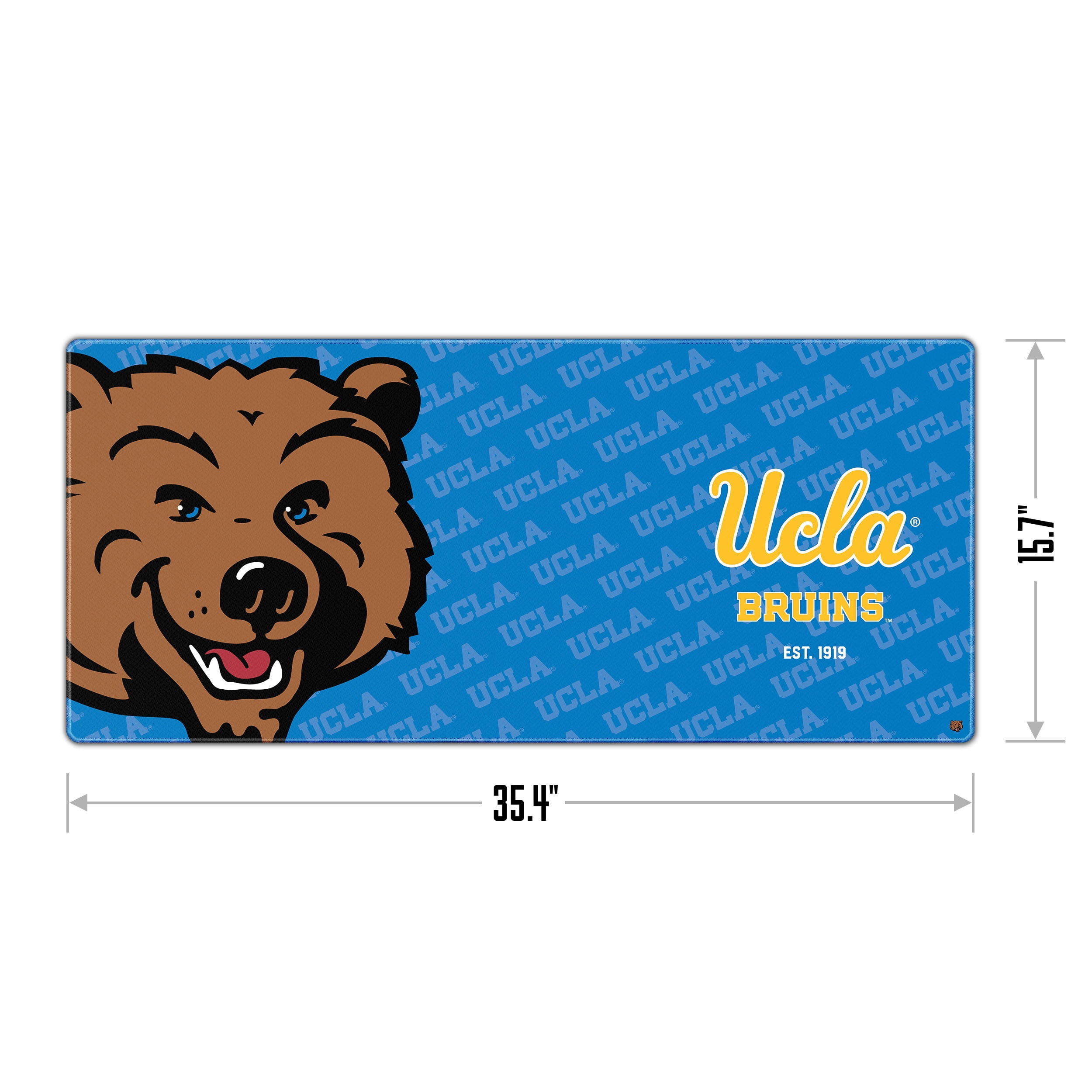 YouTheFan NCAA UCLA Bruins Logo Series Desk Pad