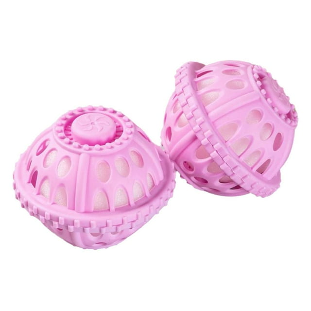2 Pcs Balles pour Enlever les Poils d'Animaux pour la Lessive, Enlève-Poils Réutilisable pour Chien Chat