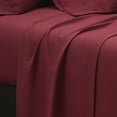 thumbnail image 6 of Truly Soft Everyday Sheet Set Burgundy Microfiber 3-Piece Twin Sheet Set, 6 of 6