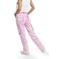thumbnail image 3 of Jeans cargo Wide Leg /Juvenil, 6614 (Rosa) rosa 3, 3 of 5