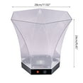 thumbnail image 3 of AOOOWER Waterproof LED Beverage Holder 6L Large Capacity Coolers LED Ice Bucket Ice Tub, 3 of 21