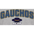 thumbnail image 2 of Men's Ash UC Santa Barbara Gauchos Proud Mascot Long Sleeve T-Shirt, 2 of 2
