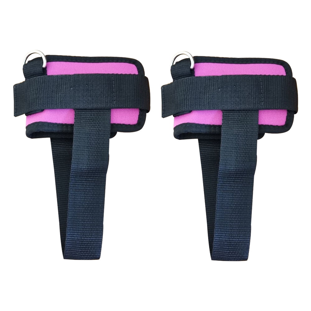 1 Pair Fitness Ankle Strap for Cable Machine, Adjustable Women Men
