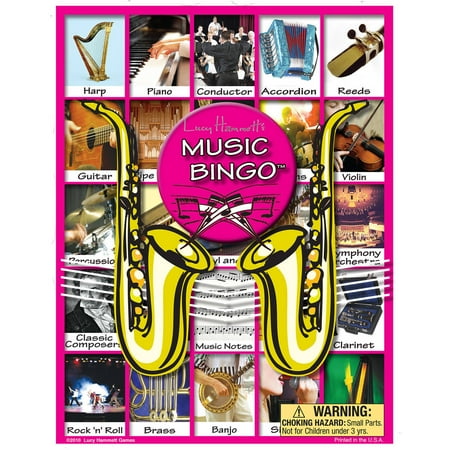 Music Listening Bingo - Lucy Hammett Music Bingo