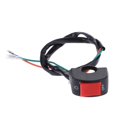 thumbnail image 2 of Interruptor de encendido/apagado del manillar de motocicleta de 12 V y 7/8 pulgadas para luz antiniebla de faro LED(1), 2 of 8