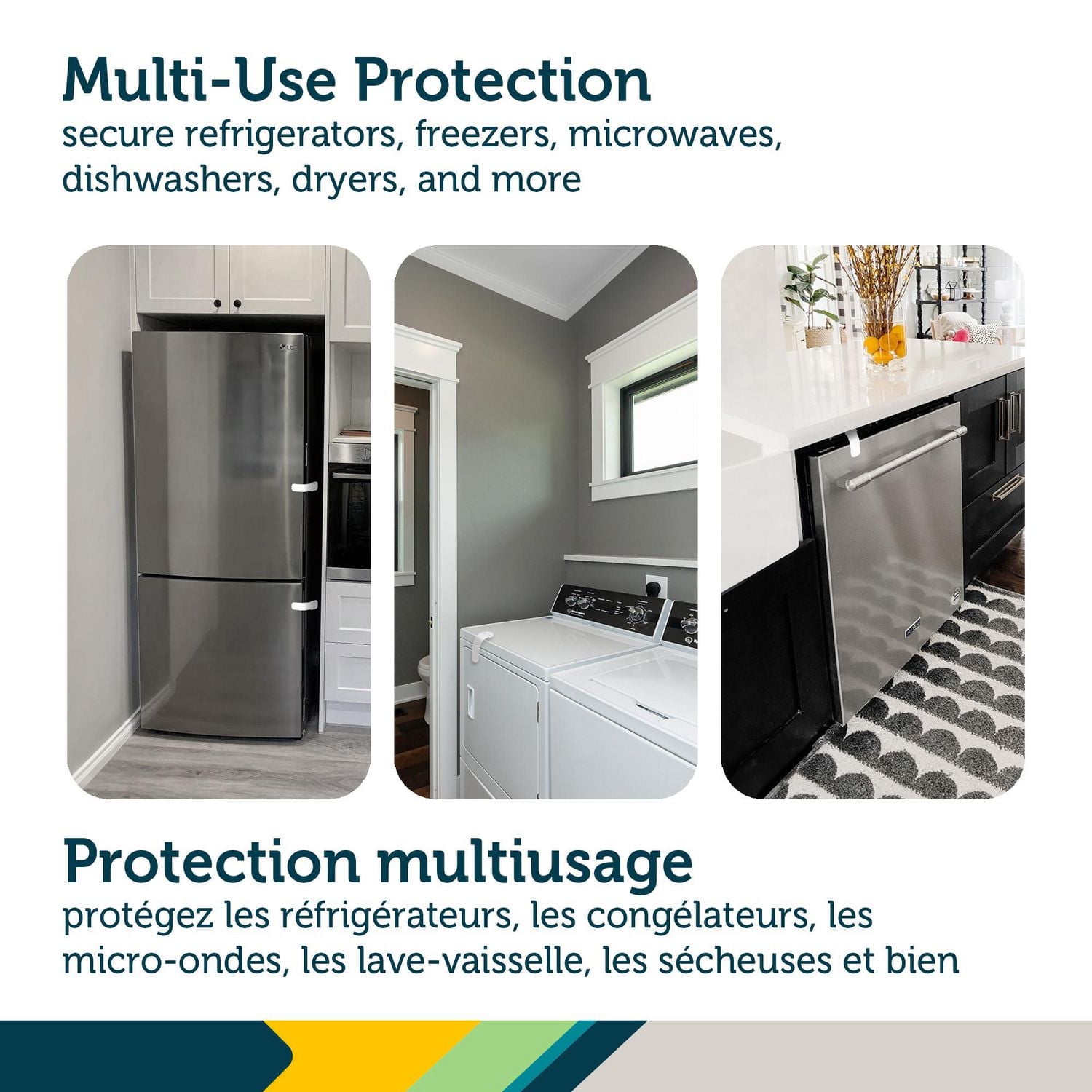 Safety 1st Loquet multi-usages pour appareils ménagers Protection bébé