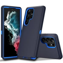 Aggxpf Samsung Galaxy S23 Ultra Case, Military-Grade Drop Protection Shockproof Protective Phone Case for 6.8" Galaxy S23 Ultra, Dark Blue