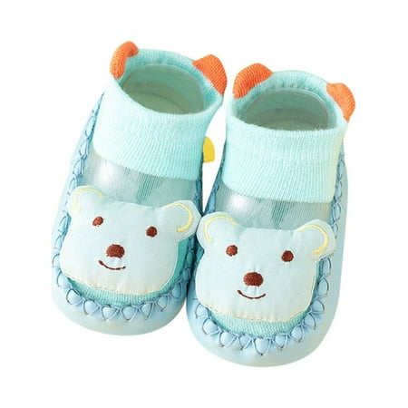 

KaLI_store Toddler Shoes Toddler/Little Kid Girls Lightweight Breathable Sneakers Strap Runing Walking Sports Shoes Blue
