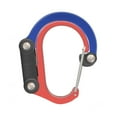thumbnail image 2 of Homeer Climbing Carabiner Carabiner Hook Carabiner Clip Strong Load-Bearing Climbing Carabiner D Shape Buckle for Outdoor Camping, 2 of 10