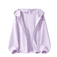 thumbnail image 3 of PIWHJQK Boys Girls Long Sleeve Casual Hooded Coat Solid Hooded Zip Up Jacket for Kids Sun Protection Kids Outwears, 3 of 6