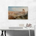 thumbnail image 2 of ARTCANVAS Modern Rome - Campo Vaccino Canvas Art Print by J. M. W. Turner - Size: 26" x 18" (0.75" Deep), 2 of 9