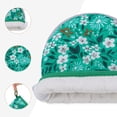 thumbnail image 6 of Unique Bargains Oven Mitts Pot Holders Heat Resistant Kitchen Glove Green 7.1x5.5inch, 6 of 7