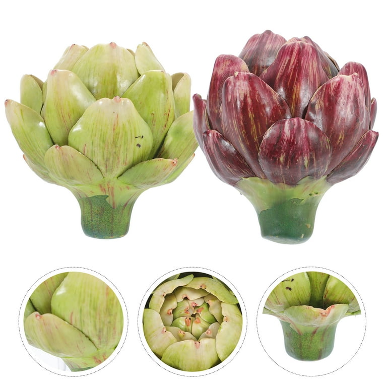 artificialflowersdotcom Artificial Artichoke- 4.5 6 Pieces