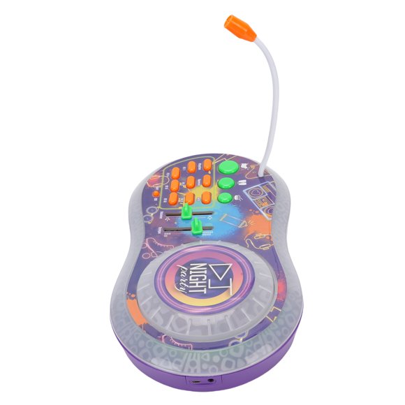 DJ Party Mixer Turntable Toy, DJ Toy for Kids Phone Connecting Educational for Boys Girls