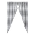 thumbnail image 2 of VHC Brands Sawyer Mill Plaid Prairie Long Panel, Black, 84x36x18, Set of 2, 2 of 7