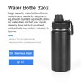 thumbnail image 4 of Botella agua acero inoxidable aislada 32OZ, Portátil a prueba fugas con asa para caminar o bicicleta, 4 of 5