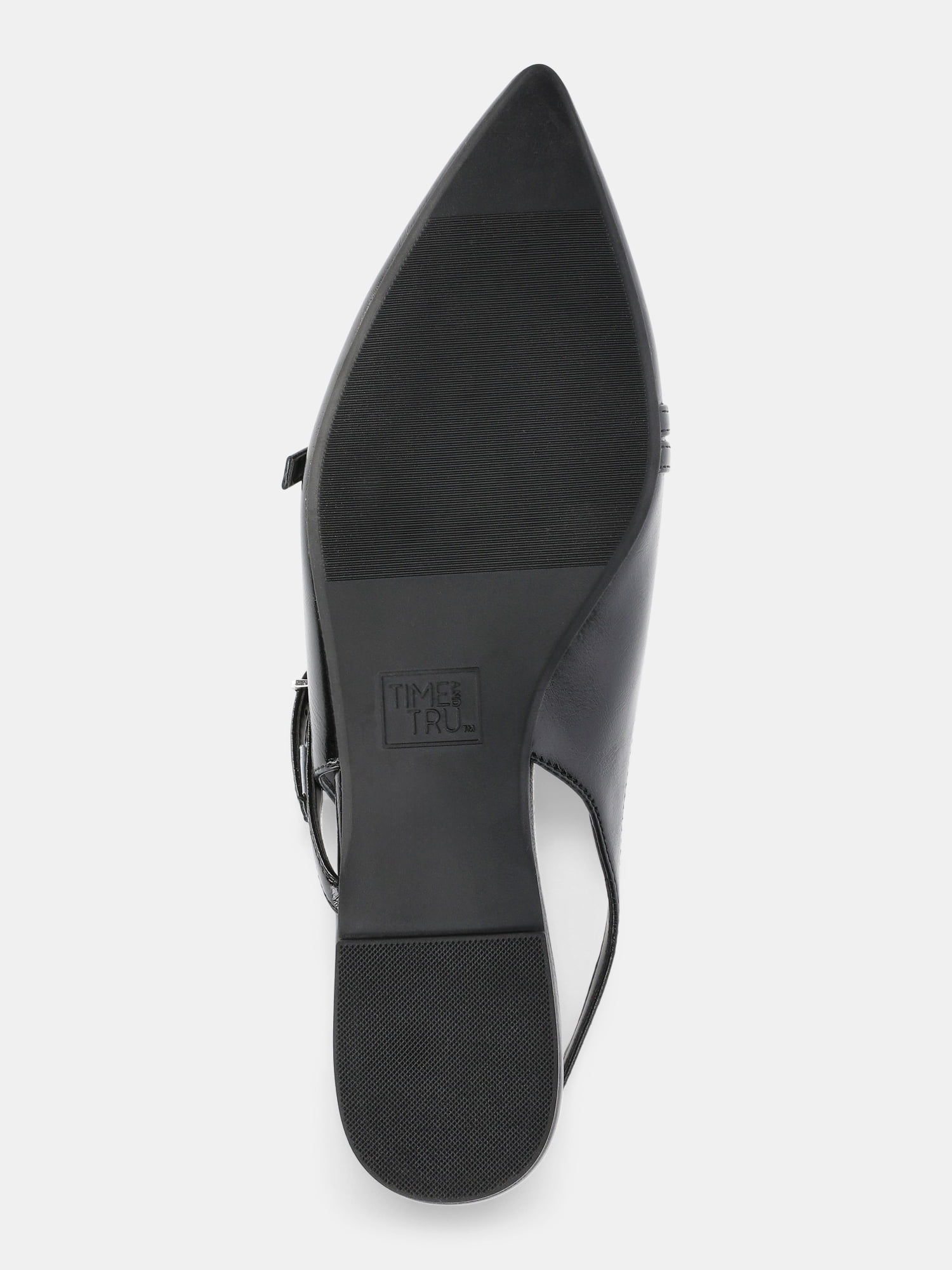 Time and Tru Women's Strappy Sling Back Flats