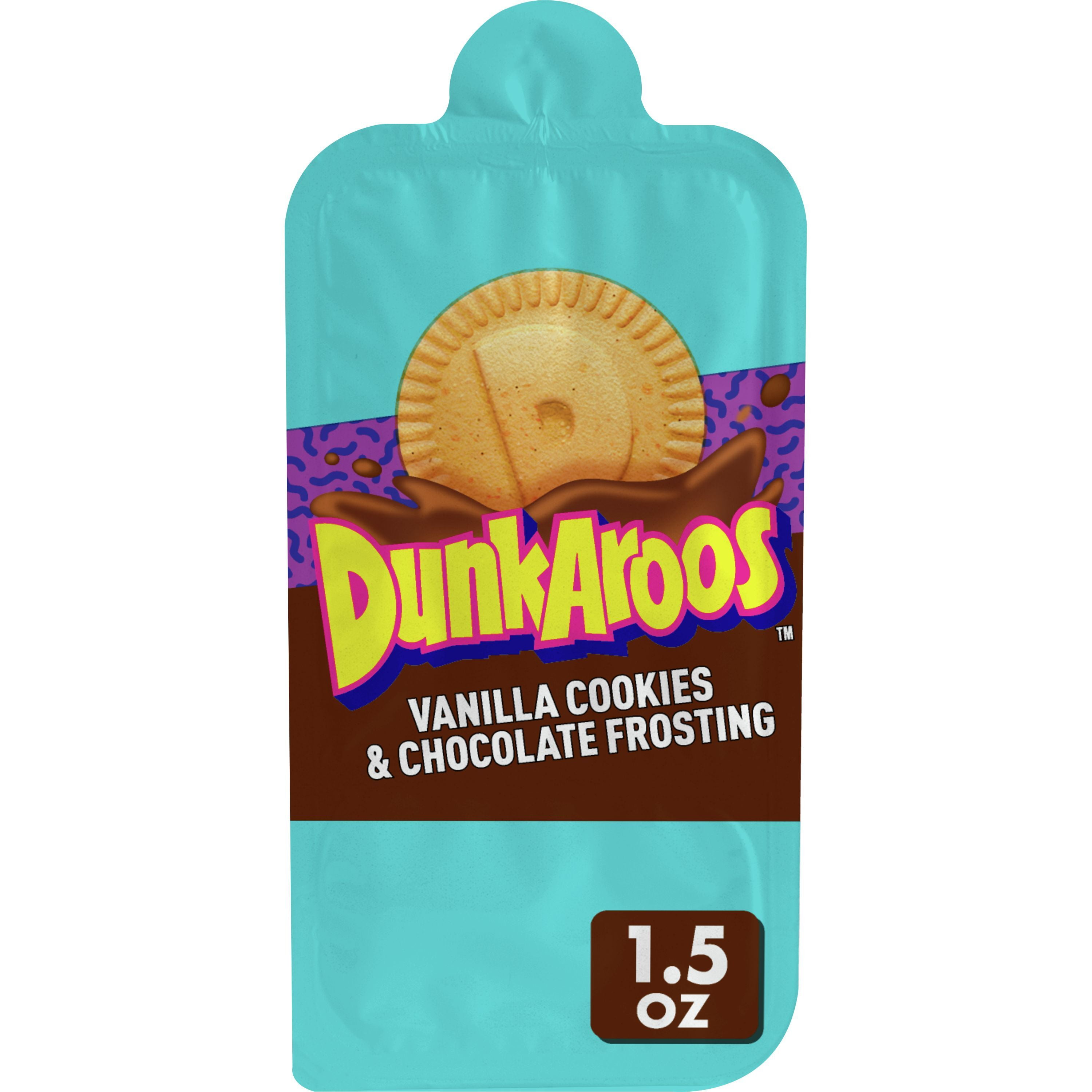 Dunkaroos Vanilla Cookies and Chocolate Frosting, 1.5 oz