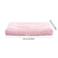 thumbnail image 3 of Nmdmisc Rose Velvet Pet Bed,Orthopedic Support,Washable Dog Bed Deluxe Plush Dog Crate Beds Fulffy Comfy Kennel Pad Anti-Slip Pet Sleeping Mat for Large, Medium, Small Dogs Breeds, 21" x 13", Pink, 3 of 7