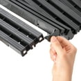 thumbnail image 6 of Black Garden Pathway Track Outdoor Flooring Waterproof Tile Anti-slip Pavers Floor Mat, 14" Long, 6 of 7