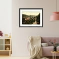 thumbnail image 3 of Historic Framed Print, Bath Grund (i.e. Bad Grund) with Iberg Hartz Germany, 17-7/8" x 21-7/8", 3 of 9