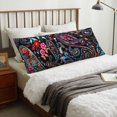 thumbnail image 4 of Fotbe Paisley Funda para Almohada Corporal con Diseño, Funda de Microfibra Ultrasuave de 20x54 Pulgadas, Ropa de Cama Elegante, 4 of 7