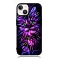 thumbnail image 1 of Cat Glow Purple iPhone 14 Plus Case BLN8953, iPhone 13 Pro Max, 1 of 3