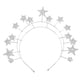 thumbnail image 1 of Diadema de estrella, diadema de novia, tocado de boda, accesorio para el cabello de estrella para mujeres y niñas, 1 of 5