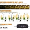 thumbnail image 3 of grow lights for indoor plants LED Grow Lights for Indoor Plants, plant light 4-Head Full Spectrum Lamp with Adjustable Tripod Stand, 3 of 6