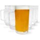 thumbnail image 1 of Tarros de cerveza 6 piezas de vidrio 400 ml set de vasos para cerveza, 1 of 4