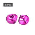 thumbnail image 3 of Jingle Bells, 1"(25mm) 8 Pack Small Bells for Crafts DIY Christmas, Rose Red, 3 of 5