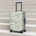 thumbnail image 5 of Yiaed Daisies Flowers Print Travel Luggage Cover Suitcase Protector Fits 18-32 Inch Luggage Wheel Covers Patterned Elastic Luggage Anti-scratch（No luggage）-Small, 5 of 5
