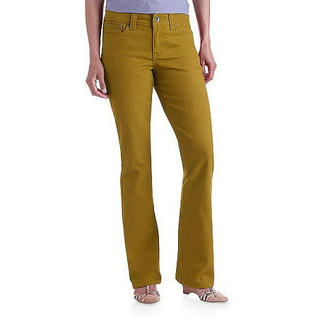 Womens coloured bootcut jeans