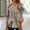 1# Khaki cheap stuff under 5 dollars, variant on Dyegold Fall Shirts For Women 2023 3/4 Sleeve Pleated Front V Neck Button Down Tops Tunics Vintage Floral Printed Blouses
