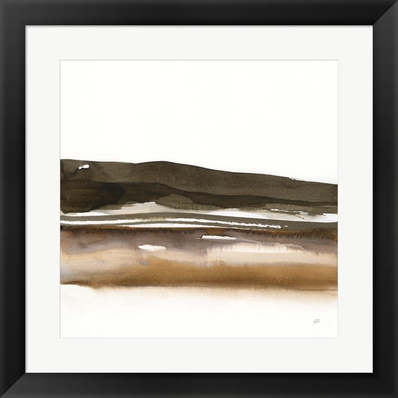 Great Art Now Marsh II by Chris Paschke, Framed Wall Art, 19.5W x 19.5H