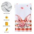 thumbnail image 6 of Honeeladyy Easter Bunny Kitchen Towels, 18x28 Inch Decorative Dish Towels Absorbent Quick Drying Hand Cloths Hanging Reusable Cleaning Dishcloths for Cooking Housewarming, 6 of 6