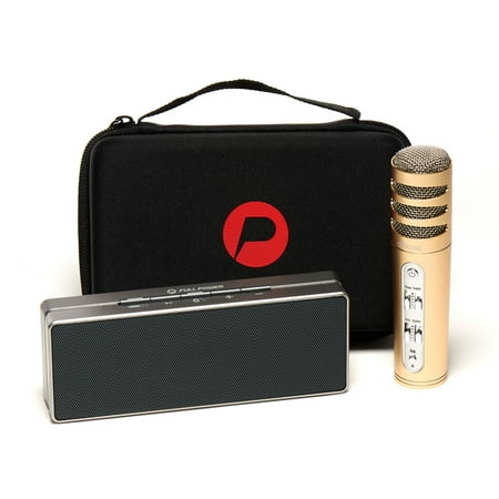 Power Case With Speaker Full Power idol K8 Plus Portable Karaoke (KTV) Entertainment Kit. (Includes Microphone, Bluetooth Speaker And Carrying Case) ()