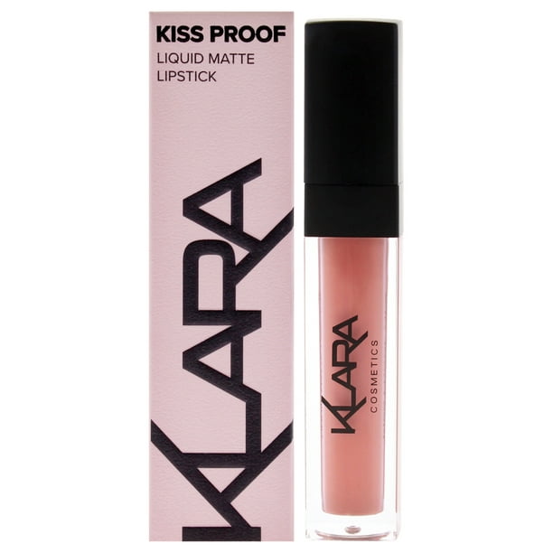 Lápiz labial líquido mate Kiss Proof - 22 Au Naturel de Klara para mujer - 0.27 oz