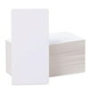 Earring Cards - 200-Pack Earring Card Holder, Paper Hanging Jewelry Display Cards for Earrings, Ear Studs, White, 2 x 4 inches