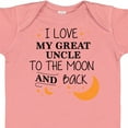 thumbnail image 4 of Inktastic I Love My Great Uncle to the Moon and Back Boys or Girls Baby Bodysuit, 4 of 5