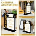 thumbnail image 5 of FRCOLOR 2pcs Graduation Wood Table Sign Wood Table Decoration Graduation Wooden Table Ornament, 5 of 8