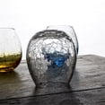 thumbnail image 6 of Handmade Colorful Crackle Drinking Glasses, 10.5Oz Thicked Crystal Lead-free Glasses Cups for Home Bar Party, 6 of 8