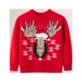 thumbnail image 1 of Children Cartoon Basic Jumpers Casual Boys Winter Thick Sweater Rib Daily Outfit, 1 of 9