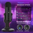 thumbnail image 5 of USB Microphone, Condenser Computer PC Mic, Plug&Play Gaming Microphones for PS 4&5.Headphone Output&Volume Control, Mic Gain Control, Mute Button for Vocal, 5 of 5